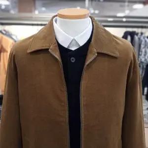 트레몰로 HC10 2025 골덴 면 점퍼 세정 트레몰로 몰스킨 평에리 가을 트러커 점퍼 TRN