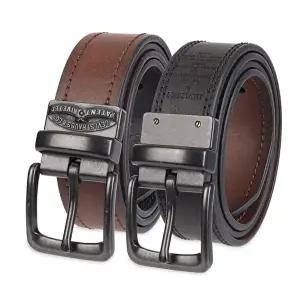 [리바이스]리바이스 남성 레더 캐쥬얼 양면 벨트 허리띠