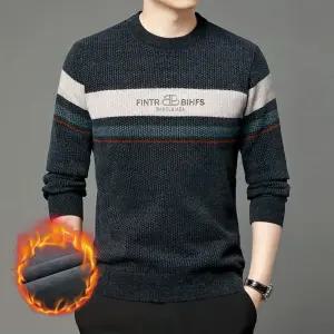 남친 니트 캐주얼 이너 기모 도톰 댄디한멋짐 폴라 가디건 반 보온 OOTD1