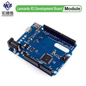 Leonardo R3 마이크로 컨트롤러 Atmega32u4 개발 보드  Arduino호환 DIY 스타터 키트와 호환되는 USB 케이