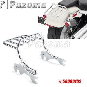 할리 소프테일 팻밥 114 FXFBS 2018 2020용 오토바이 펜더 러기지 랙 서포트 선 솔로 시트 # 50300132