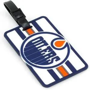 NHL 에드먼턴 오일러스 소프트 백 태그