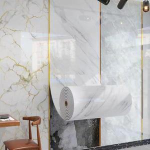 인조 대리석 무늬 벽지 자가 접착 폼 스티커 방습 알루미늄 호일 바닥 패널