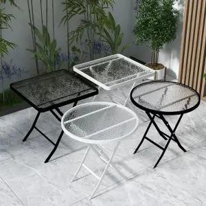 접이식 야외 테이블 마당 스텐 스테인레스 작은 옥상 철제