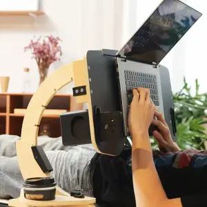 컴퓨터 책상 각도조절 데스크 하는 편하게 게이밍