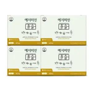 예지미인 윤슬 한방 향 롱 팬티라이너 40Px4팩 편안한 쾌적한 산뜻한 흡수력 보송보송 데일리 위생용품