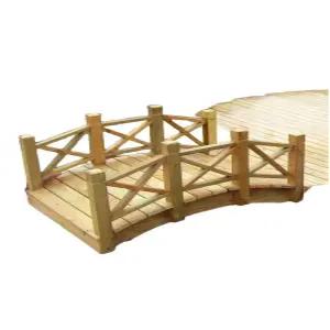 원목 아치형 구름다리 나무 인테리어 가든 빈티지