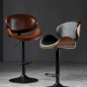 홈카페 바스툴 등받이 빠체어 회전 프론트 키높이