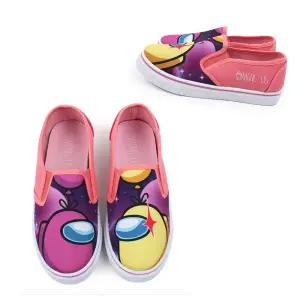 어몽어스 플라잉 슬립온 핑크 캐릭터 아동운동화 단화 Goj1+7yCf