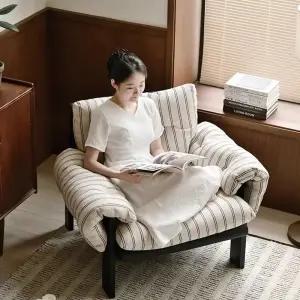 빈티지 소파 1인용 디자인 소파 안락 포인트 럭셔리