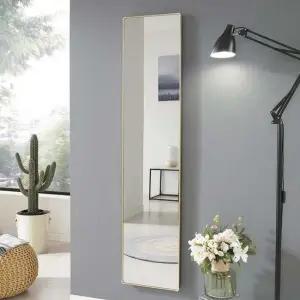 하멜린 골드 벽걸이 전신거울 벽면현관전신경거치경옷