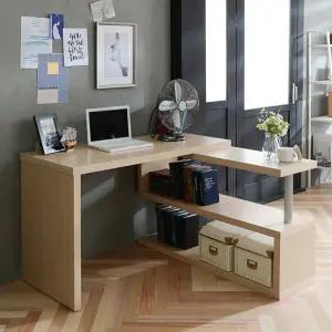 [에보니아] 안나 1200 대형 2단 책상세트 [수도권무료배송]