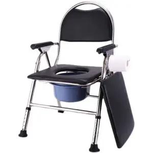 접이식 변기 의자 노인 휴대용 좌변기 대변 소변 환자