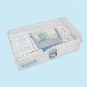 소형 구급함 8종 구성 가정용 사무용 비상용 구급상자 휴대용 응급처치함