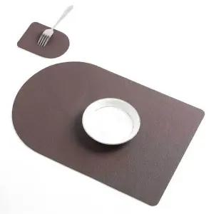 식탁매트 식탁꾸미기 그릇받침대 가죽매트 컵받침