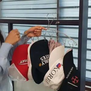 양말 빨래집게 8구 옷걸이 스텐 미니건조대