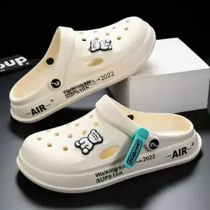 여자 캐주얼 비치웨어 신발 동굴화 슬리퍼 간호사 내화 통굽 아웃도어 머리띠 슈즈 방지 미끄럼 MF5