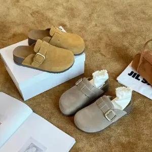 여친 빈티지 신발 슬리퍼 슈즈 통굽 버켄 위에 원 MF5