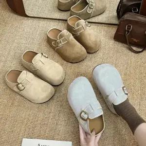 여성 속굽 봄철 통굽 슬리퍼 아웃도어 슈즈 신발 버켄 백 MF1