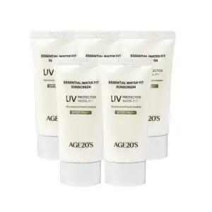 [에이지투웨니스]에이지20s 에센셜 워터 핏 선크림 50ml 5개 (36985899)