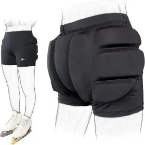 스케이트 스피릿 패딩 반바지 보호 충돌 바지 테일본 엉덩이 패드 아이스 피겨 스케이팅 스케이트보드 스키