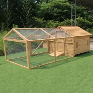 야외 닭집 마당 사육장 우리 토끼집 농장 원목 하우스 오리 닭장 집 이동식 가정용 양계장