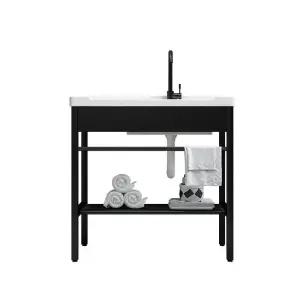 간이 개수대 다용도실 농막 싱크볼 애벌 세면대 야외 세탁 주방장 세탁실