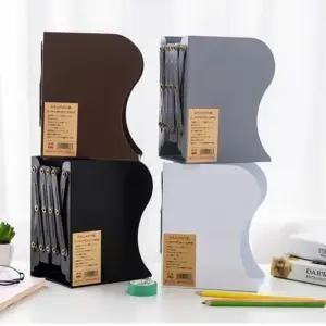 길이조절 자바라 철제 미니 간이 책꽂이 정리함 대형