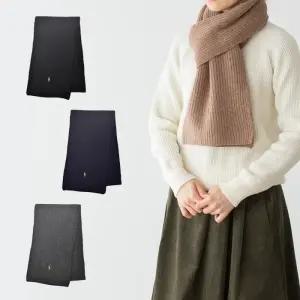 [폴로랄프로렌]시그니처 울 니트 립 목도리 (42081105)