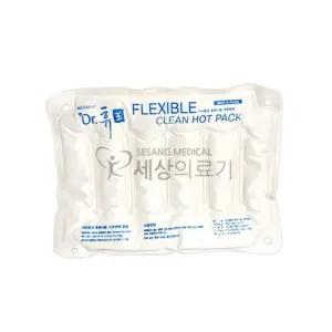 삼부 닥터휴옥 후렉시블 크린 핫팩 습식용 한의원 찜질팩 크림