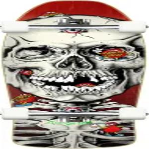 산타 크루즈 도트 듀즈 10.32인치 x 34.0인치 쉐이핑 스케이트보드 크루저