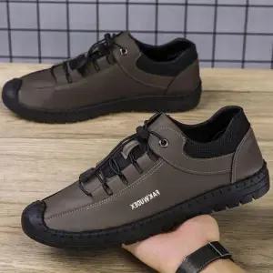 남성 토우캡아웃솔 디자인 강력한밑창 스니커즈 신발 WFFPQZC