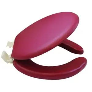 환자 이동식좌변기용 변기커버 쿠션 레자 교체용 배변의자 쉬운세척 변기통