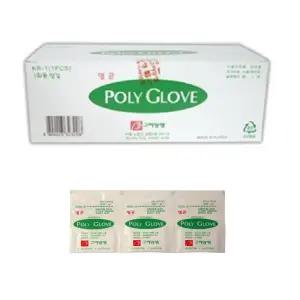 드레싱 소독 의료용 멸균장갑 폴리글러브 1p포장 의원 병원용장갑 추천 요양원