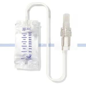 협성 바일백 락타입 답즘주머니+잠금콘넥터 소변수집백 의료기기 배뇨백 drain