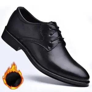 겨울 구두 털안감 남성 방한화 로퍼 레더 WFFPPWG