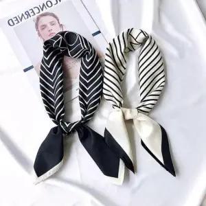 데일리 4종 브띠 여성 실크 정사각형 모던 스카프 WFFPPNG