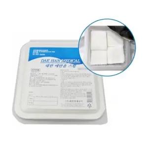 병원 가정 소독용 알콜스왑 알콜솜 100매 가성비 의원 감염예방 상비용품 보건실 가아제