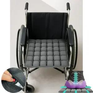원터치 노펌프 라이크라 엠보싱 휠체어방석 욕창예방방석 통풍 공기방석 임산부 쿠션 추천