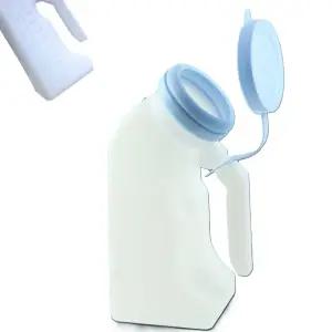 흘림 냄새방지 이중뚜껑 PVC 환자소변기 가성비 의료용소변기 소변통 병원 간이변기 의료용