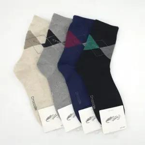 [ERA][ERA] 크로커다일 클래식 젠틀맨다이아몬드무늬 중목양말 5켤레묶음 (41306210)