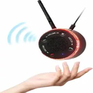 노인 및 청각 장애인을 위한 iGuerburn Loud 휴대폰 링거 앰프 듀얼 경보 기능이 있는 휴대폰용 116dB 외장