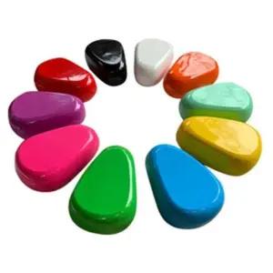 로비 화이트 카페 벤치 의자 등받이 조약돌 야외 공원