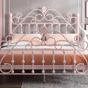 호텔 침대 철재 프레임 조립식 유럽풍 엔틱 슈퍼싱글 자취방