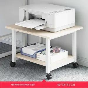 사이드 복합기 선반 프린터테이블 사무용 이동식