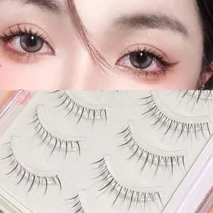 통 인조 붙이는 속눈썹 메이크업 726 단품 아이래쉬 예쁜 자연스러운 가닥 일회용 인형