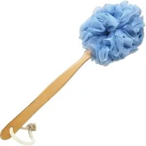 샤워 바디용 RASDDER 백 스크러버 루파 스펀지가 포함된 롱 핸들 목욕 브러시 남녀용 각질 제거