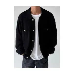 남친 검정 니트 가을 상의 터틀넥 트렌드 칼라넥 데일리 카디건 다올3