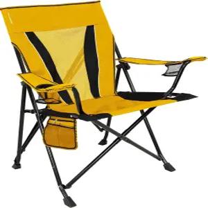 키자로 XXL 듀얼 락 휴대용 캠핑 의자 - 최대 400파운드까지 지원 다용도 접이식 스포츠 및 야외 의자에서