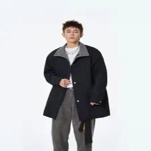 하프 남성패션 트렌치 코트 봄가을 크루소 문직 차이나 재킷 점퍼 DL3